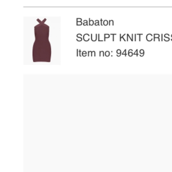 Aritzia Maroon Sculpt Knit Halter Bodycon Dress for Night Out - Picture 2 of 5